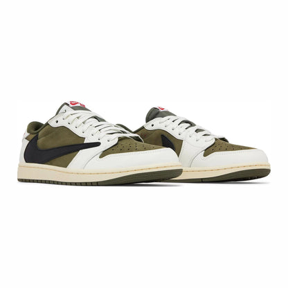 Jordan 1 Retro Low OG SP Travis Scott Medio Oliva