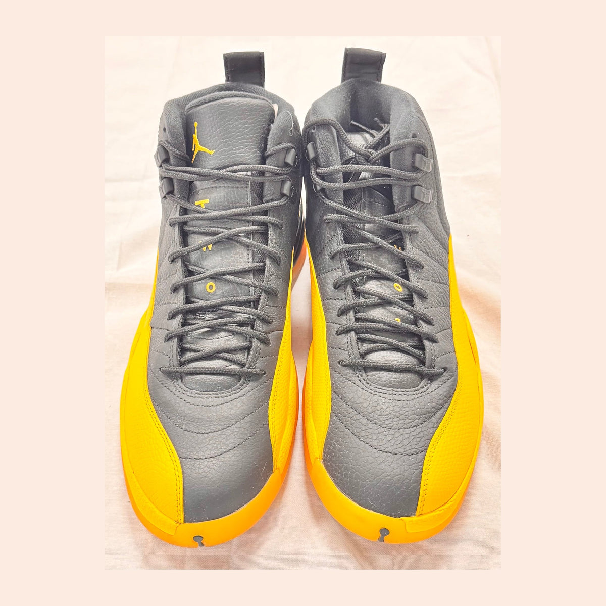 Jordan 12 Retro Black University Gold (No Box)