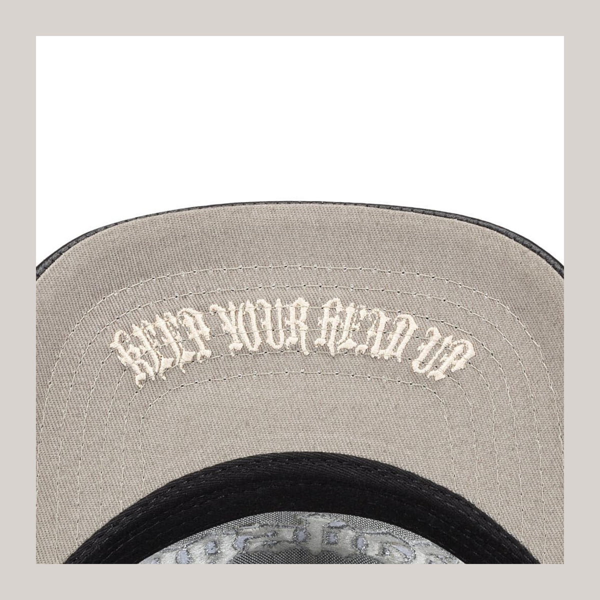 Godspeed Forever Premium Leather Trucker Hat (Black)