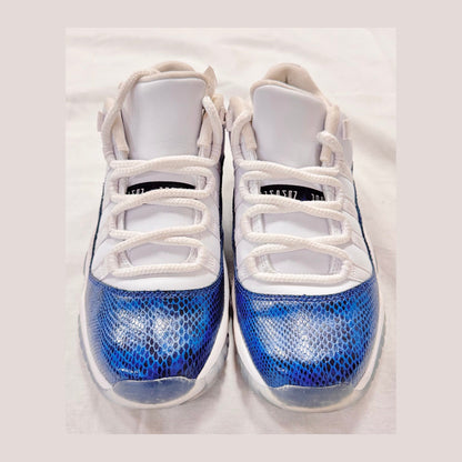 Jordan 11 Retro Low Snake Navy (2019) (GS) (Pre-Owned)