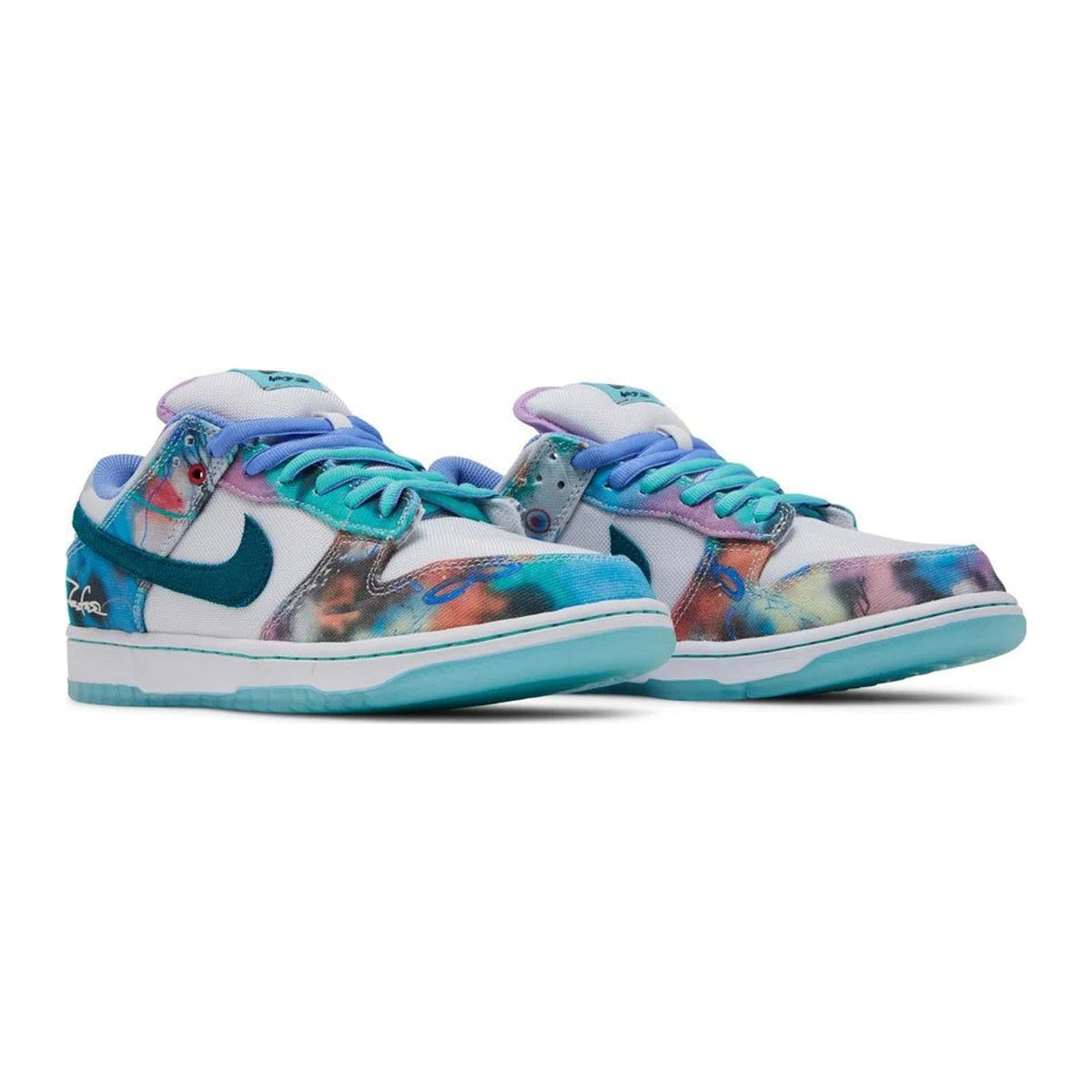 Nike SB Dunk Low Futura Laboratories Blanqueado Aqua