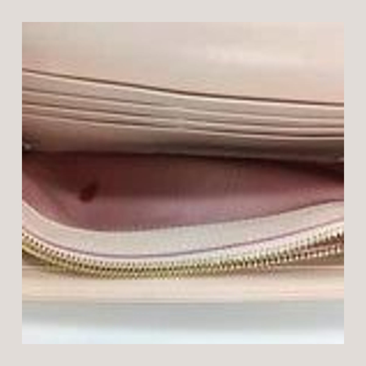 MCM Patrisia Visetos Monogram Print Faux Leather Envelope