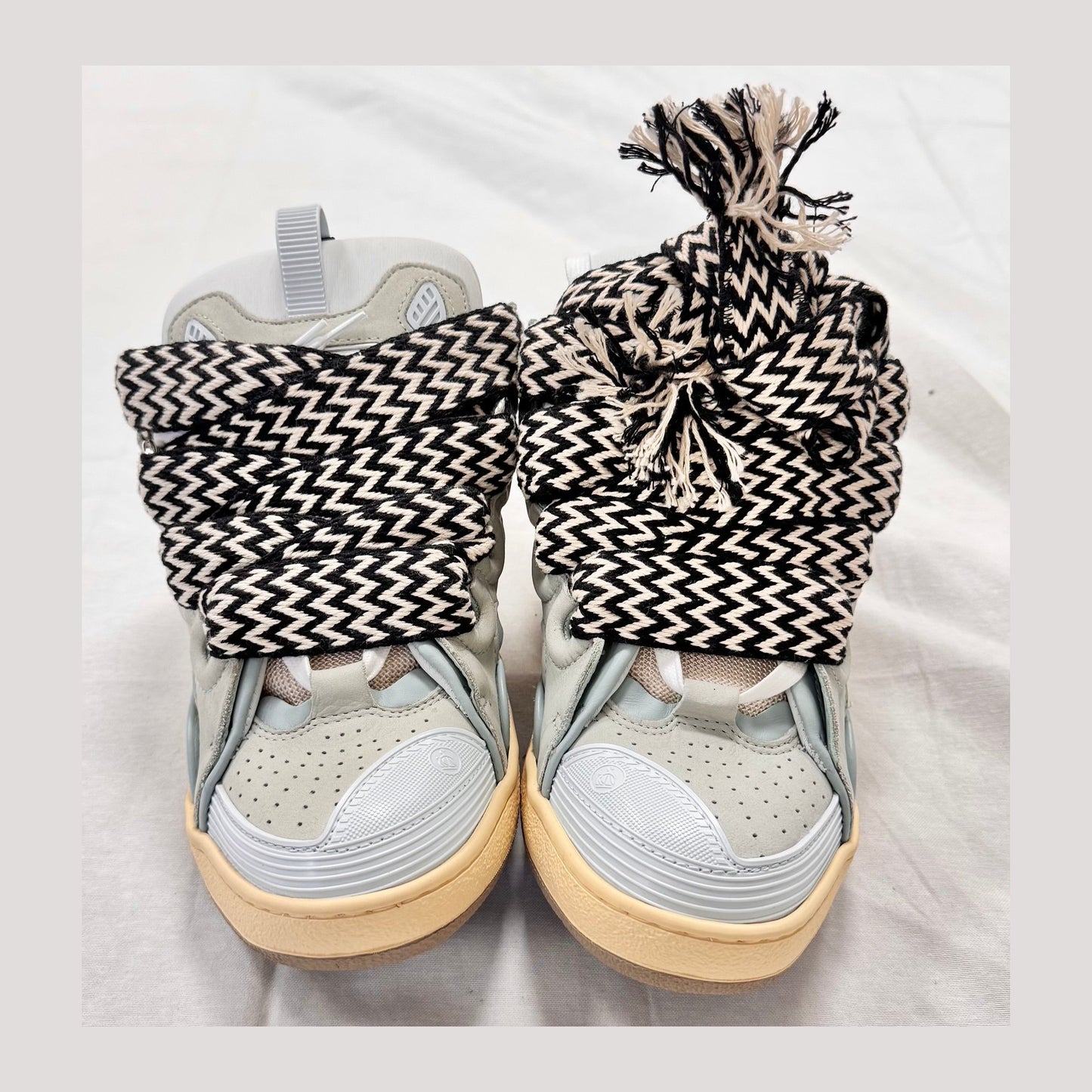 Lanvin Leather Curb Light Blue Gum (Women's) (Pre-Owned)