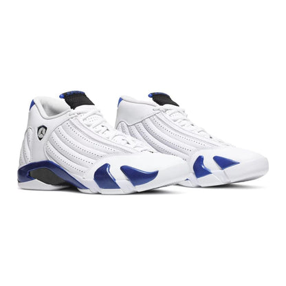 Jordan 14 Retro White Hyper Royal