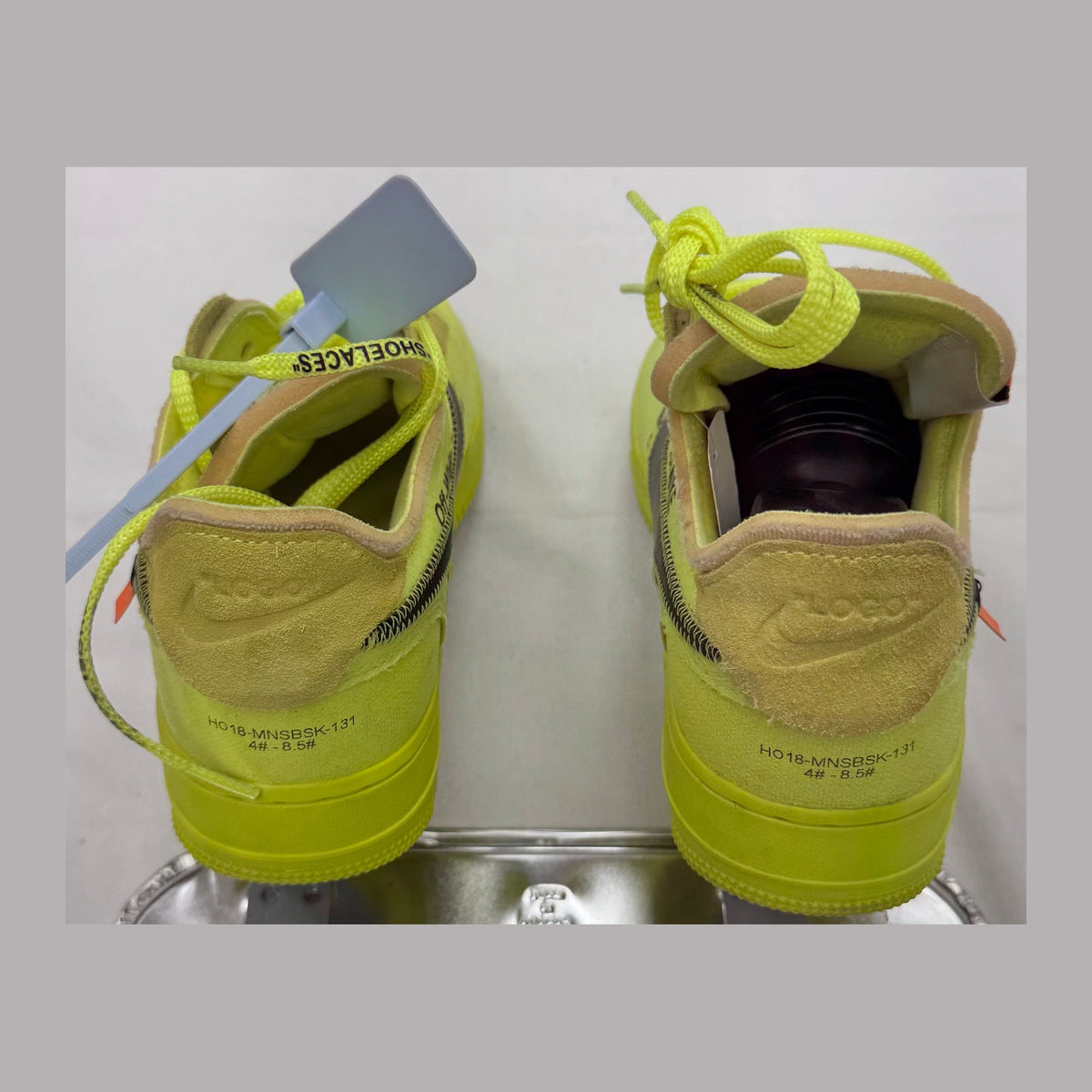 Nike Air Force 1 Low Off-White Volt (Pre-Owned)