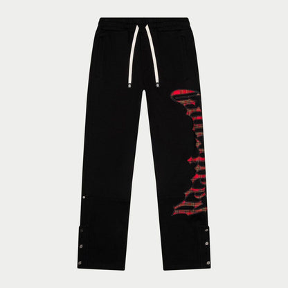 Godspeed OG Logo Sweatsuit (Black Red Plaid)