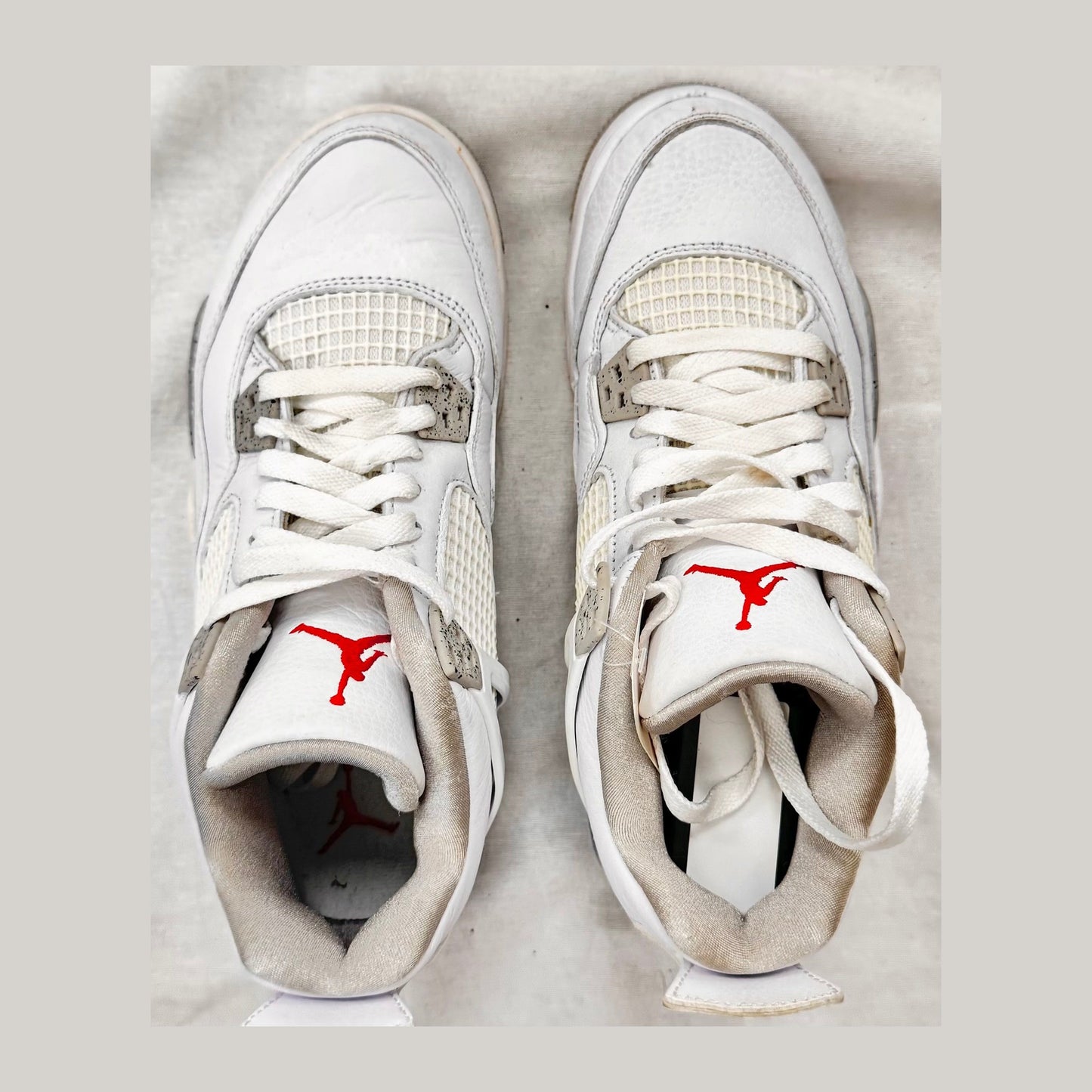 Jordan 4 Retro White Oreo (2021) (GS) (Pre-Owned)