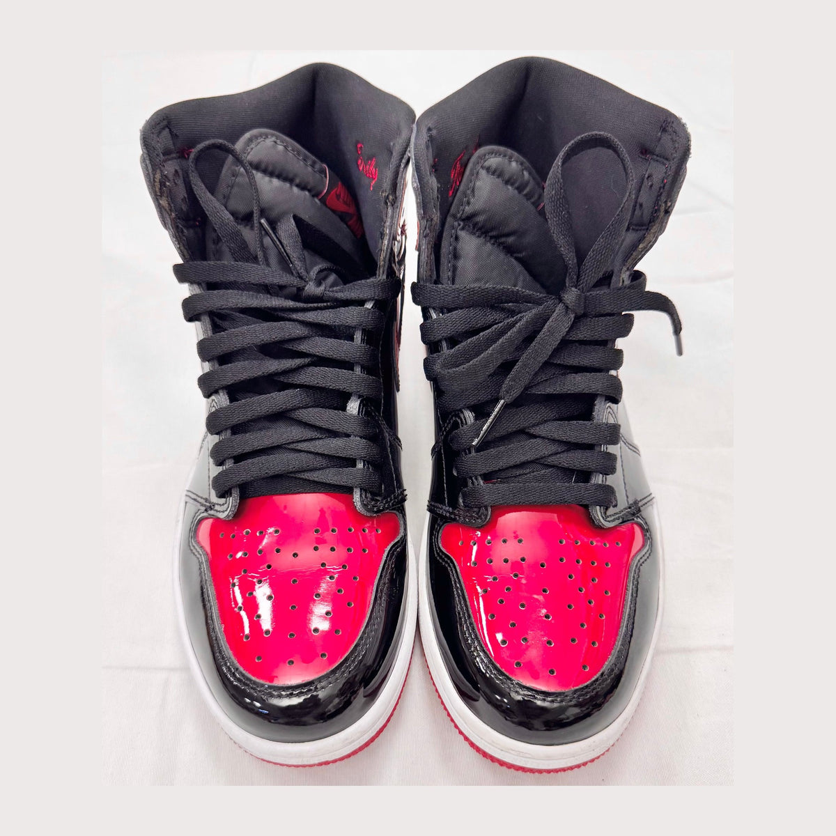 Jordan 1 Retro High OG Patent Bred (Pre-Owned)