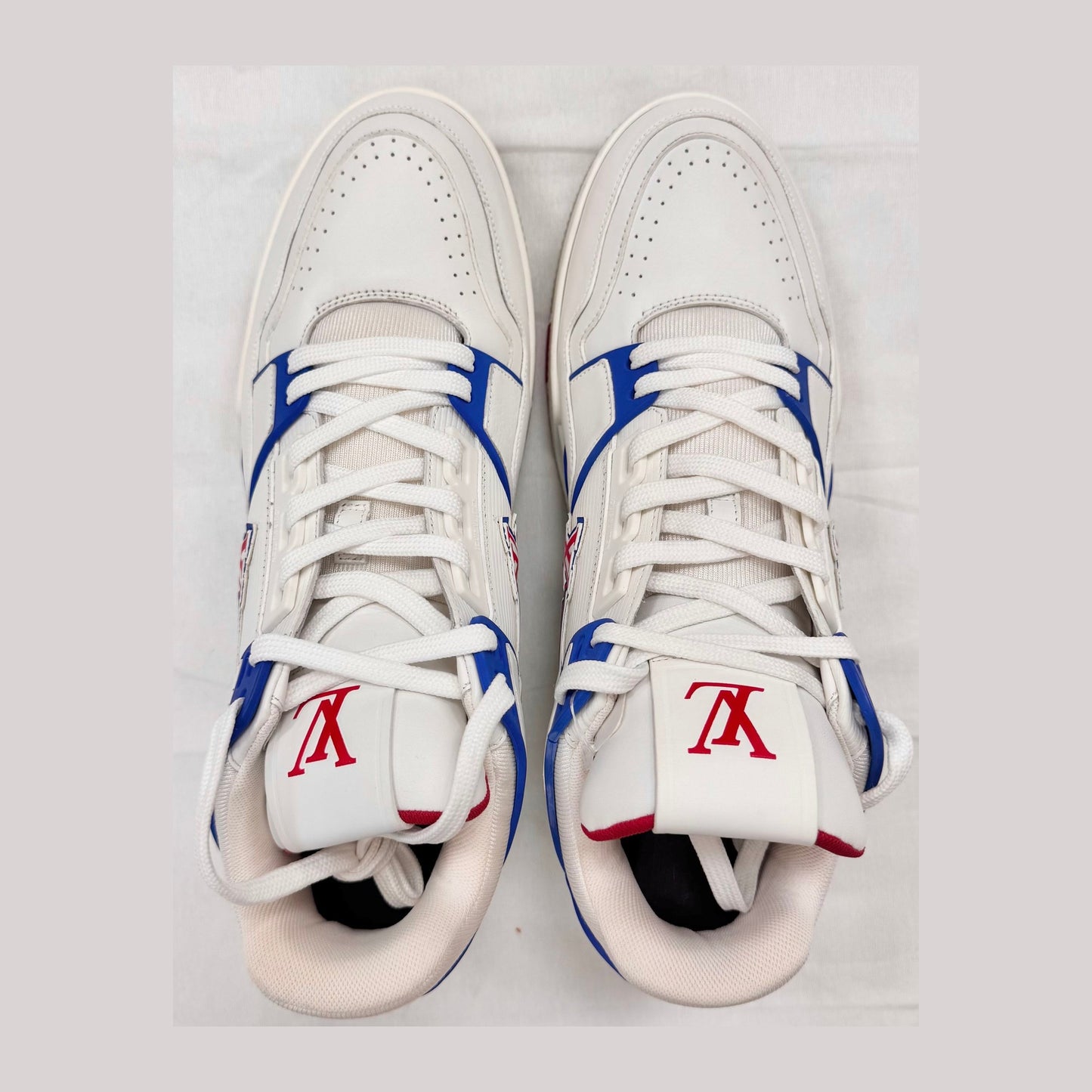 Louis Vuitton Trainer 'Red White Blue FW20' (Pre-Owned)