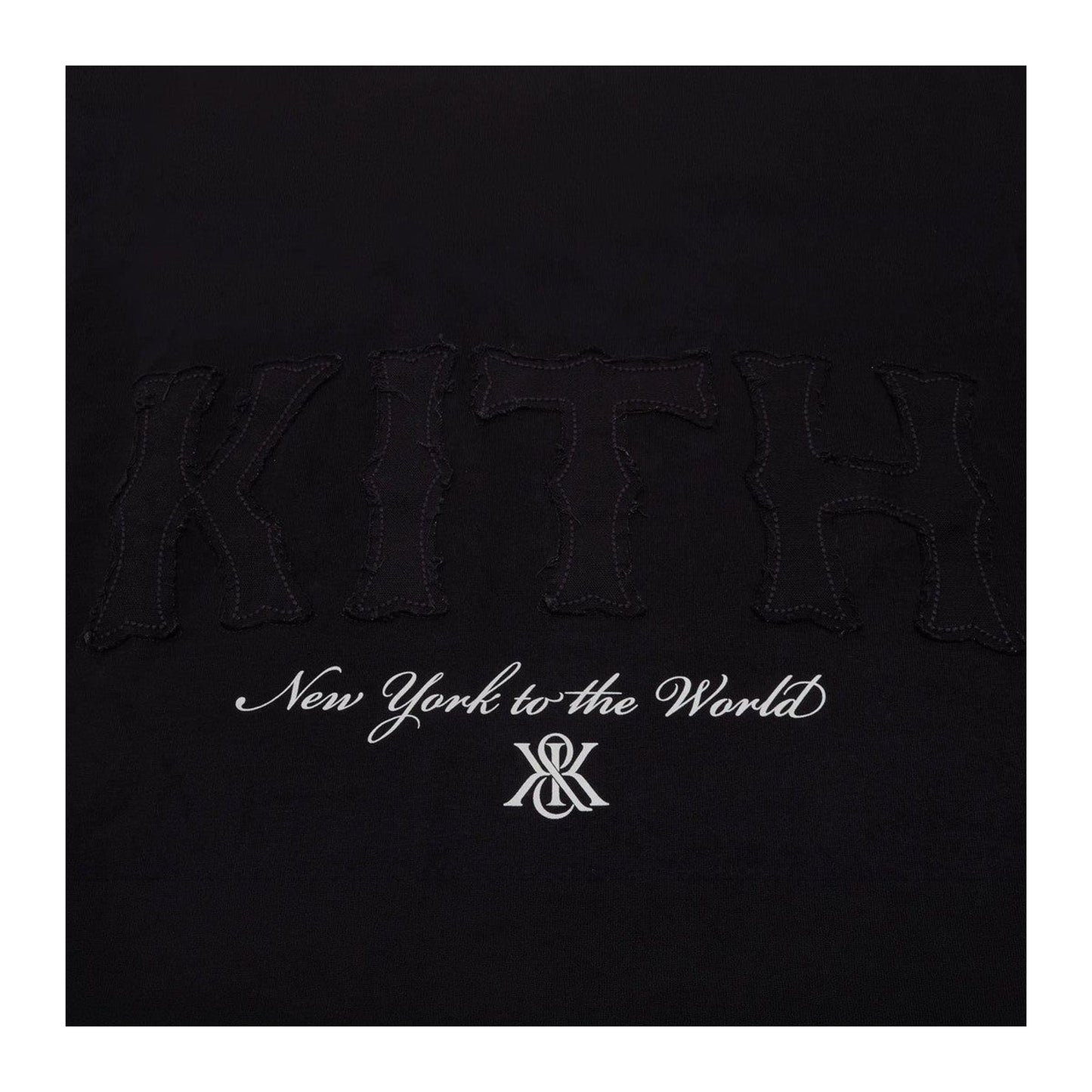 Kith Arched Logo Black T-Shirt