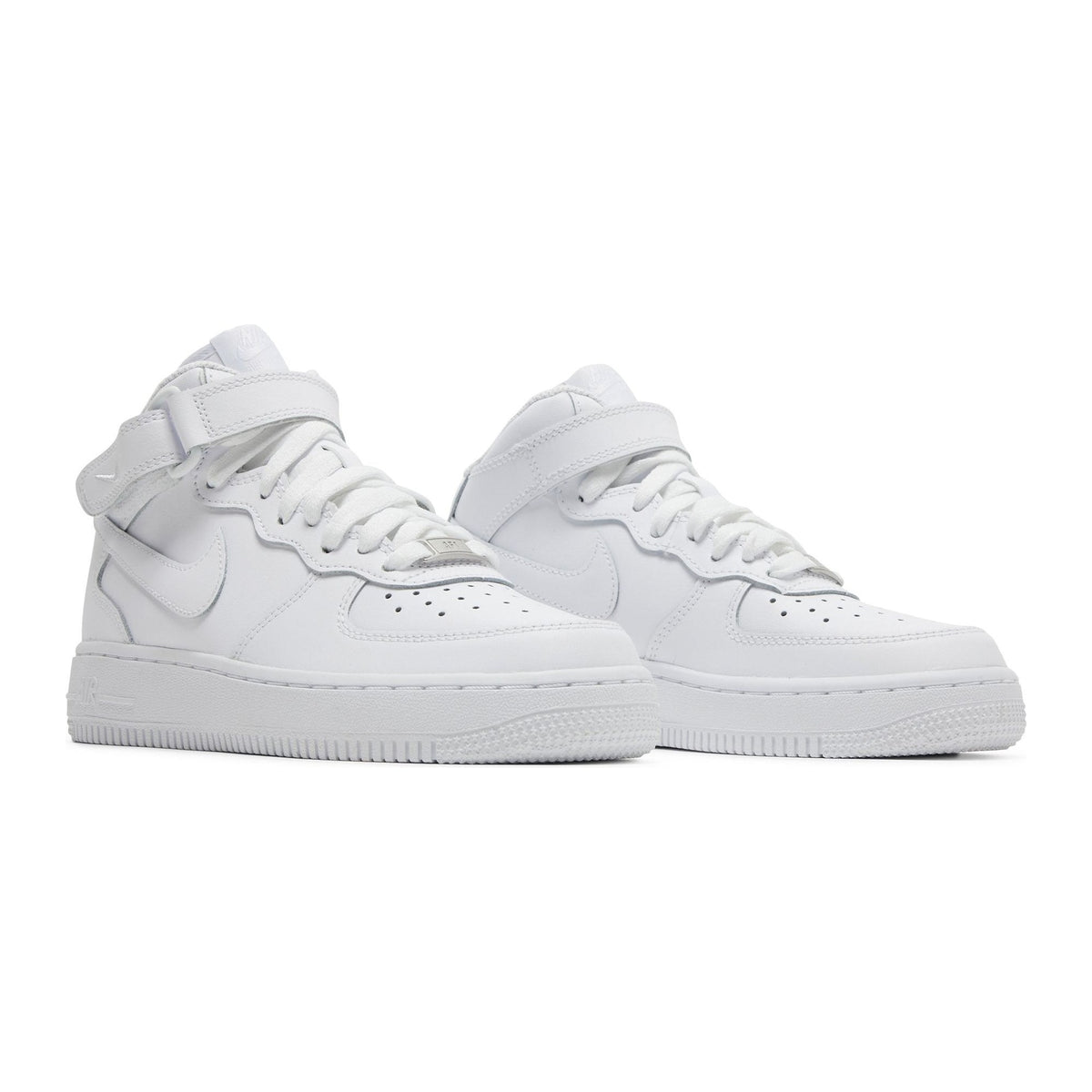 Nike Air Force 1 Mid LE Triple Blanco (GS)