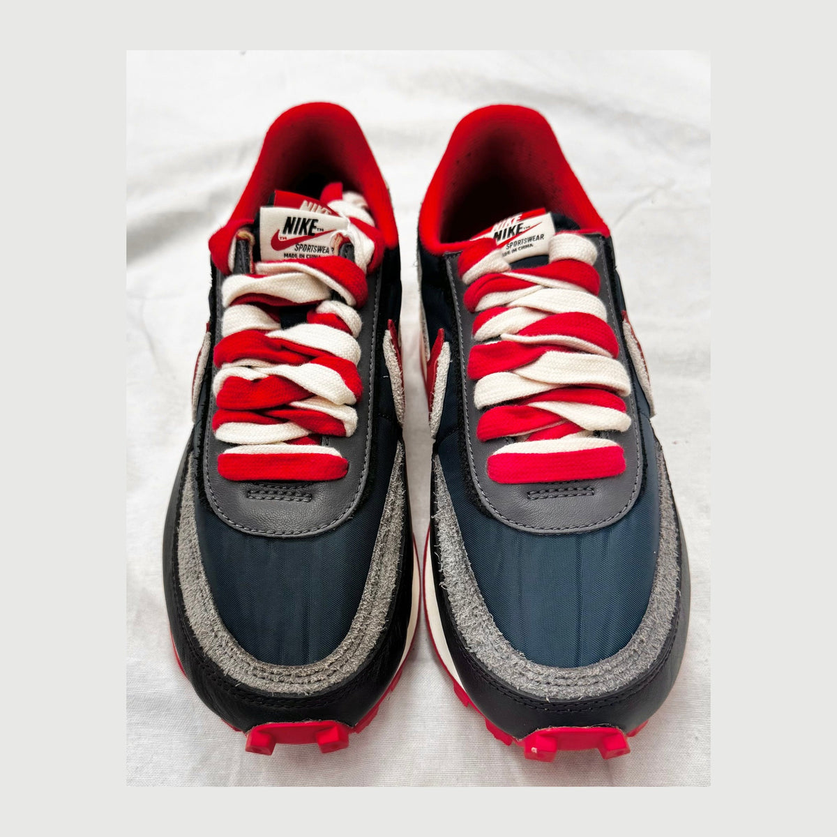 Nike LD Waffle sacai Undercover Midnight Spruce University Red (Pre-Owned)