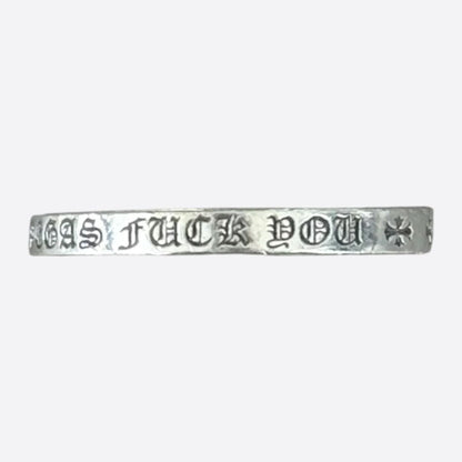 Chrome Hearts Silver Las Vegas Spacer Ring