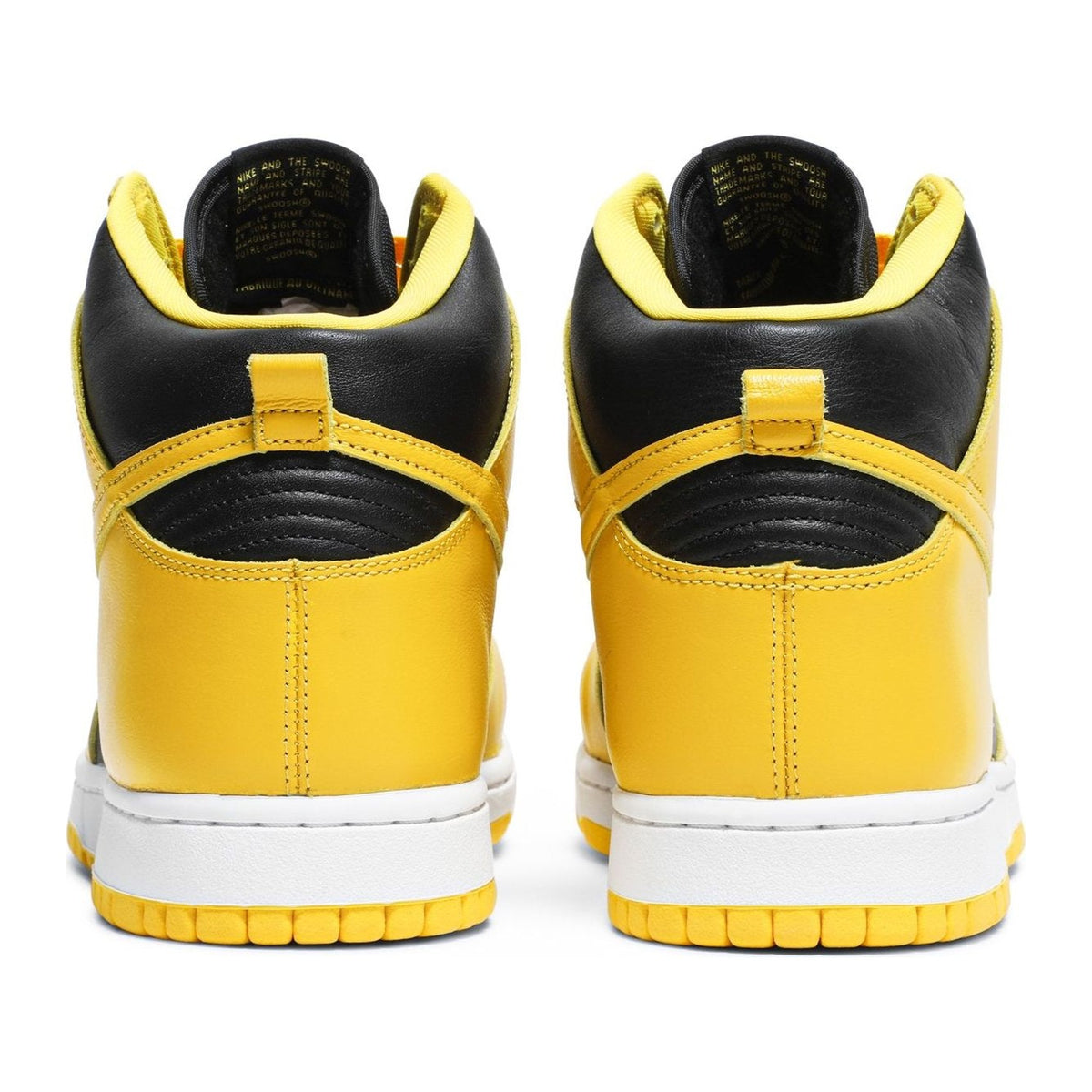 Nike Dunk High Black Varsity Maize