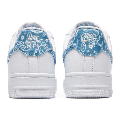 Nike Air Force 1 Low '07 Essential White Worn Blue Paisley (Women's)