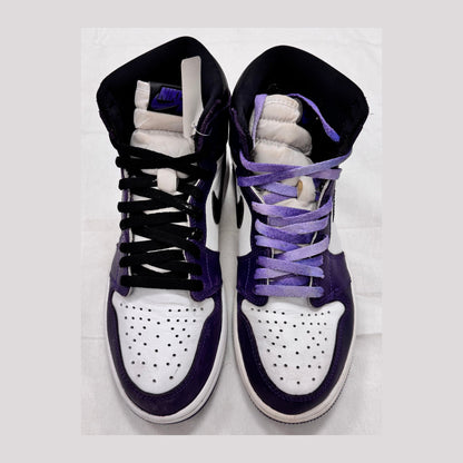 Jordan 1 Retro High Court Purple White (Pre-Owned)