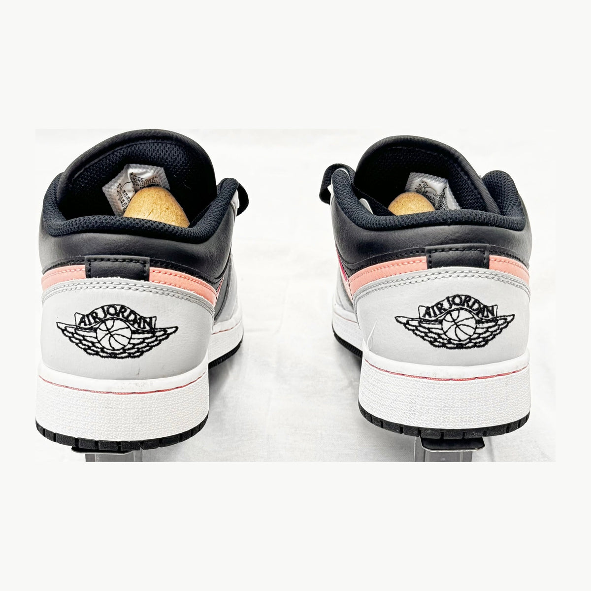 Jordan 1 Low Black Grey Pink (GS) (Pre-Owned)