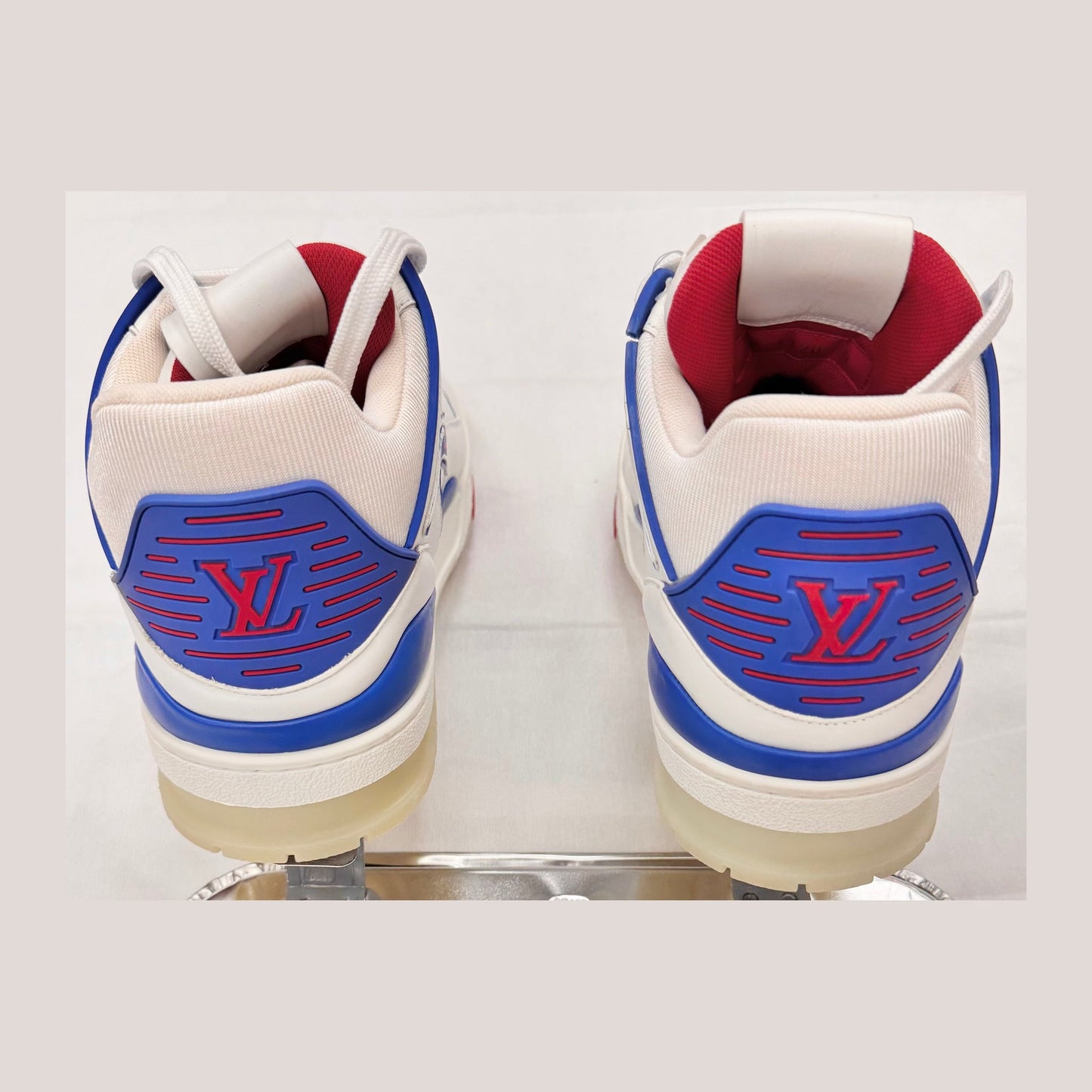 Louis Vuitton Trainer 'Red White Blue FW20' (Pre-Owned)