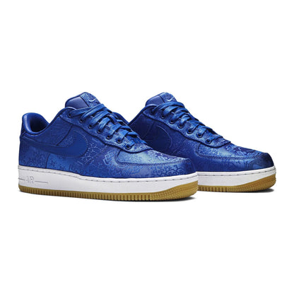 CLOT x Nike Air Force 1 PRM Royal Silk