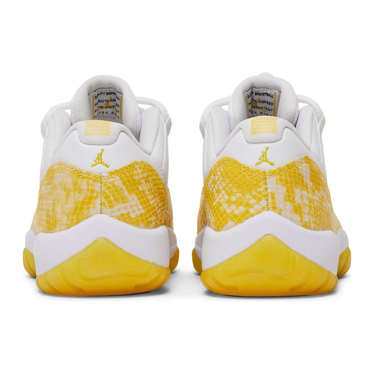 Jordan 11 Retro Low Yellow Snakeskin (Mujer)