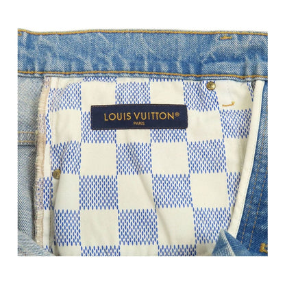 Louis Vuitton LV Stitch Skate Fit Denim Pants