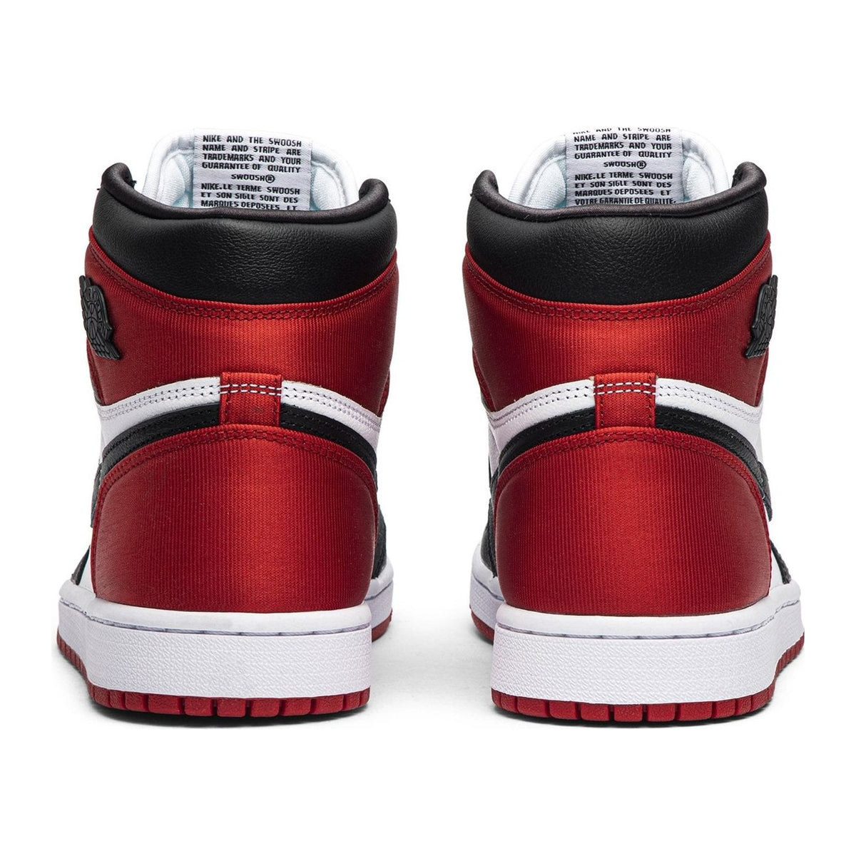 Jordan 1 Retro High Satin Black Toe (Women's)