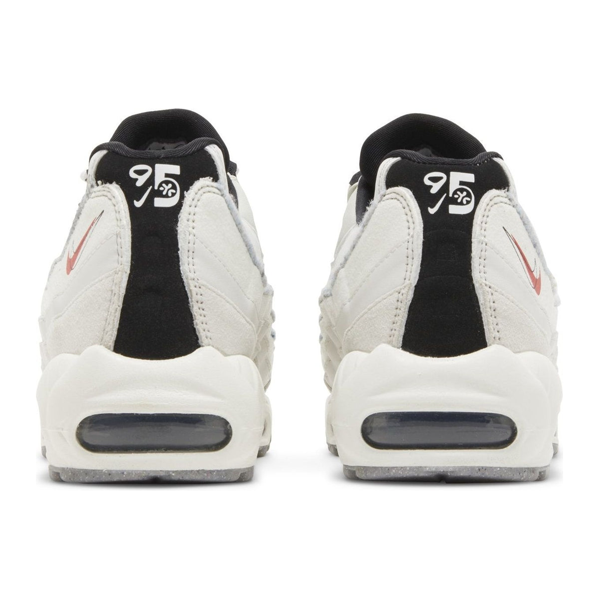 Nike Air Max 95 Light Bone Habanero Red