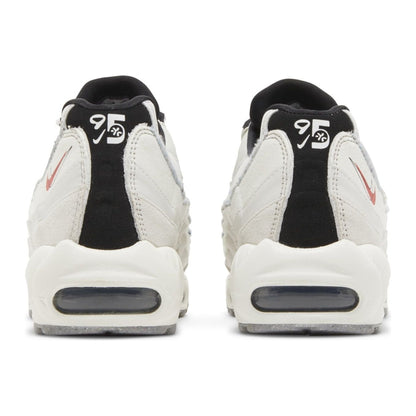 Nike Air Max 95 Light Bone Habanero Red