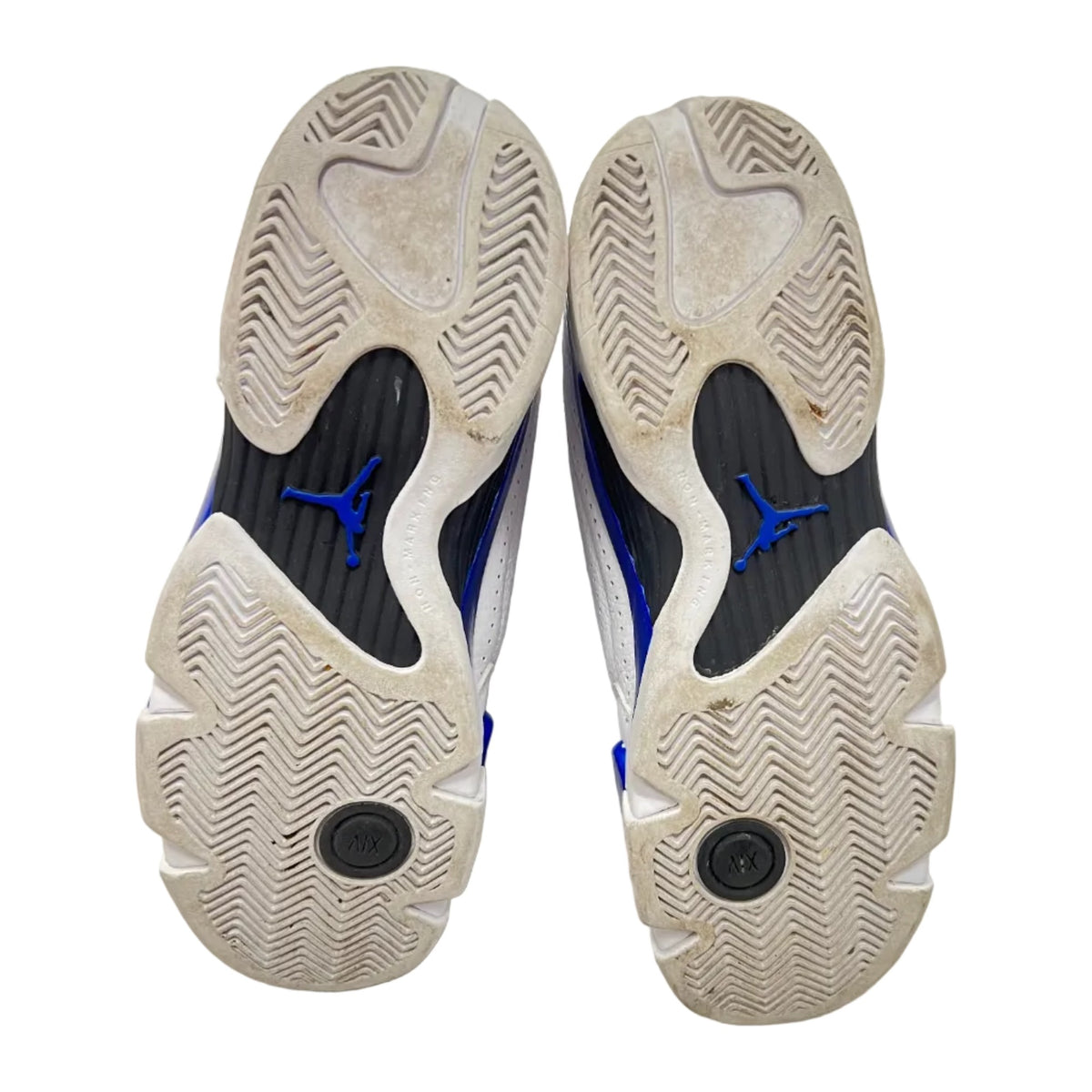 Jordan 14 Retro White Hyper Royal (GS) (Pre-Owned)