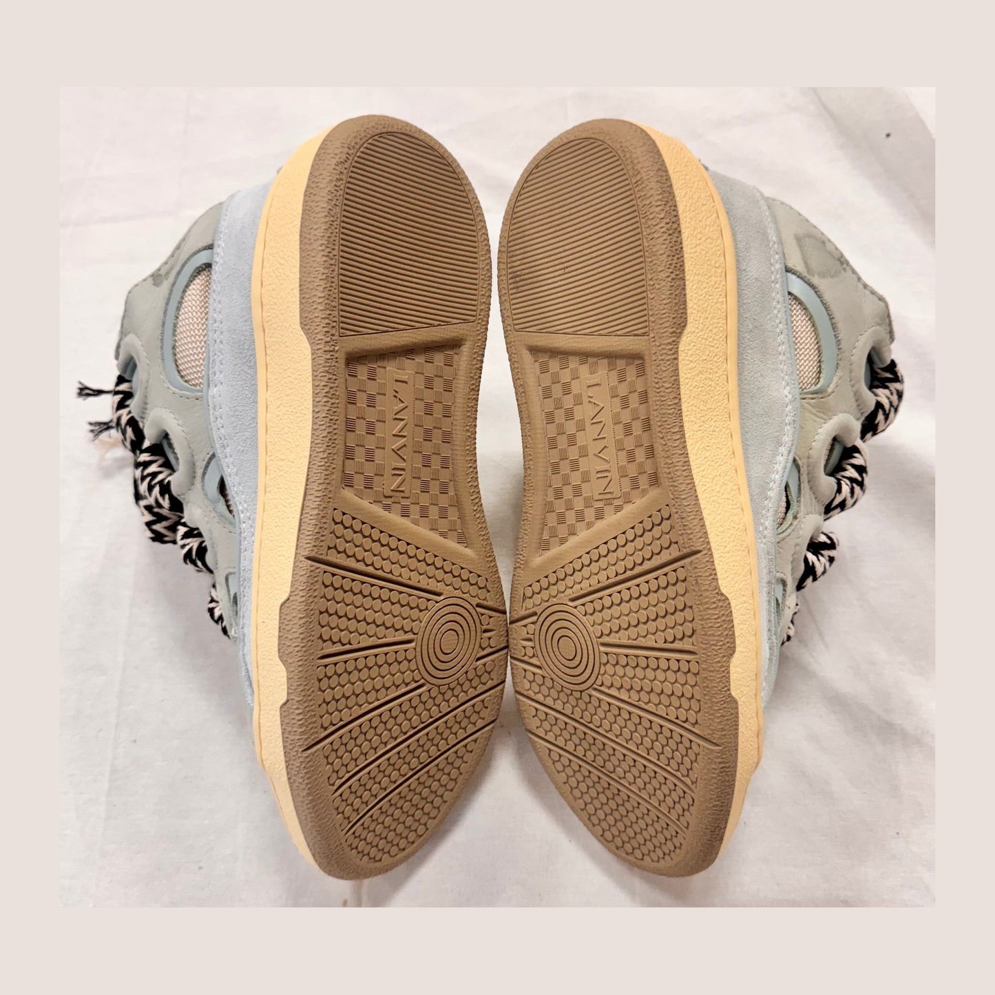 Lanvin Leather Curb Light Blue Gum (Women's) (Pre-Owned)