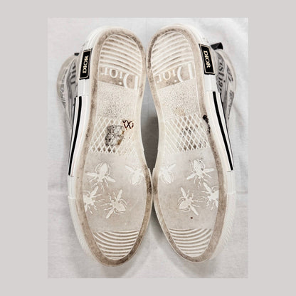 Dior B23 High Top Daniel Arsham Newspaper (Pre-Owned)