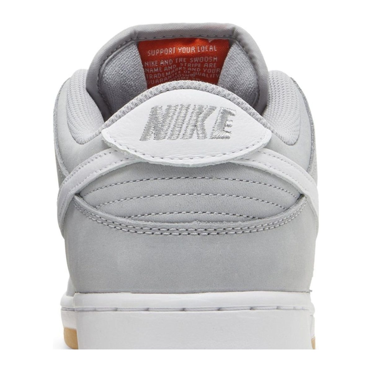 Nike SB Dunk Low Pro ISO Orange Label Wolf Grey Gum
