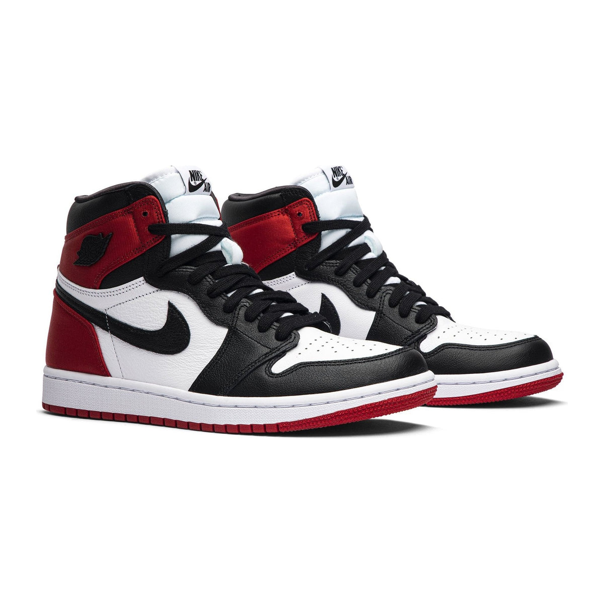 Jordan 1 Retro High Satin Black Toe (Women's)