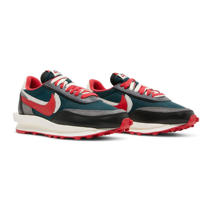 Nike LD Waffle sacai Undercover Midnight Spruce University Red