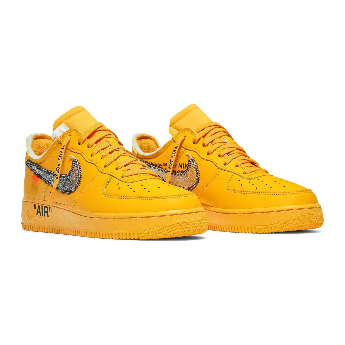 Nike Air Force 1 Low Off-White ICA Oro universitario