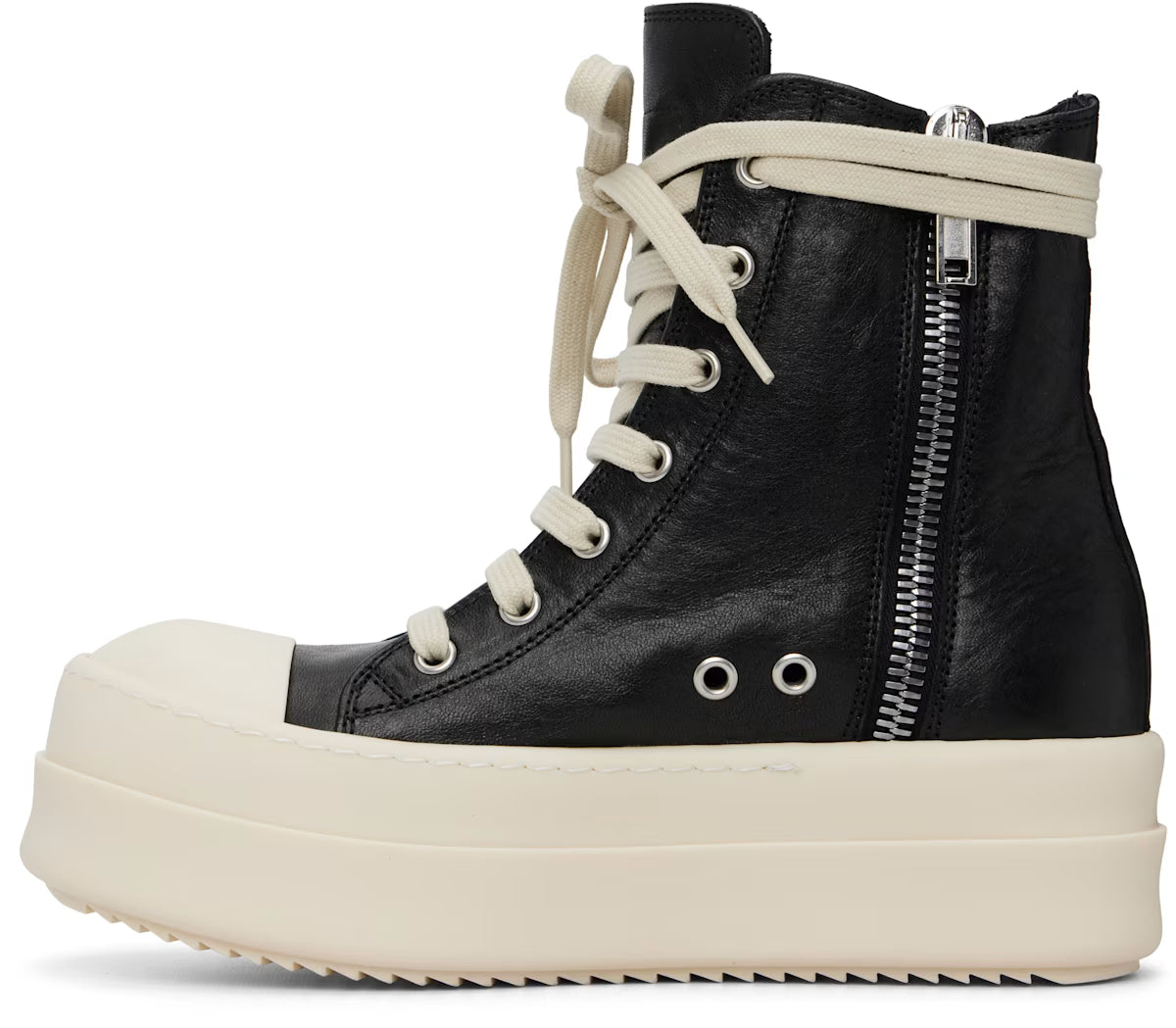 Rick Owens Black Temple Mega Bumper Sneakers