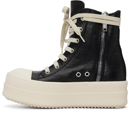 Rick Owens Black Temple Mega Bumper Sneakers
