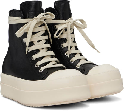 Rick Owens Black Temple Mega Bumper Sneakers