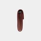 MCM Patrisia Visetos Monogram Print Faux Leather Envelope