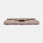 MCM Patrisia Visetos Monogram Print Faux Leather Envelope