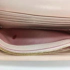 MCM Patrisia Visetos Monogram Print Faux Leather Envelope