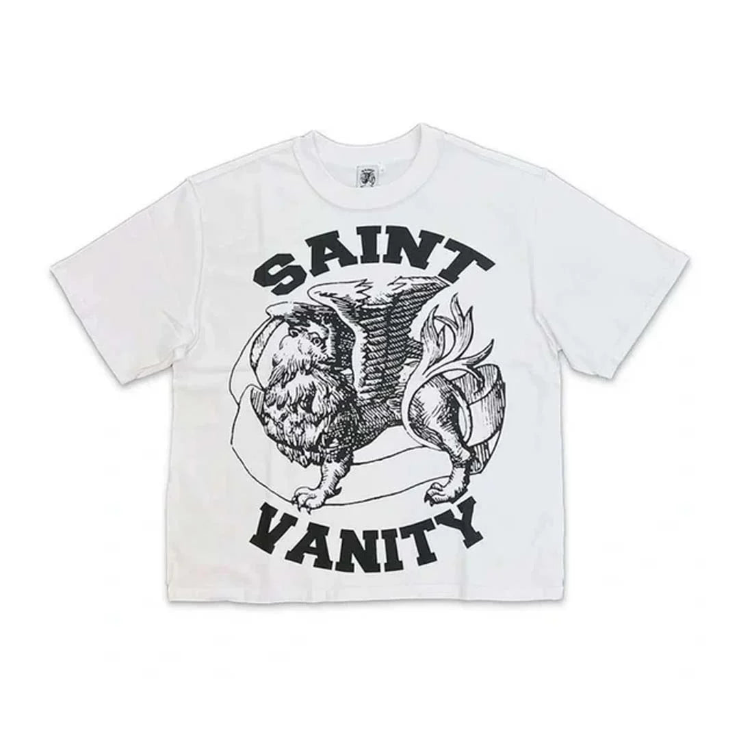 Saint Vanity Griffin Tee 'White/Black'
