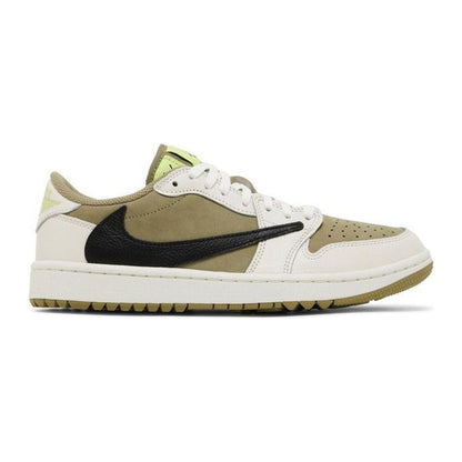 Jordan 1 Retro Low Golf Travis Scott Oliva Neutral