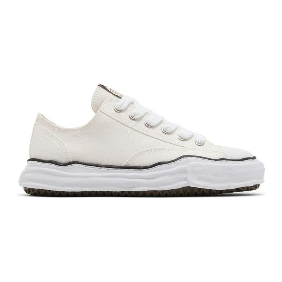Maison Mihara Yasuhiro Peterson OG Sole Canvas Low Blanco