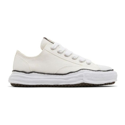 Maison Mihara Yasuhiro Peterson OG Sole Canvas Low Blanco
