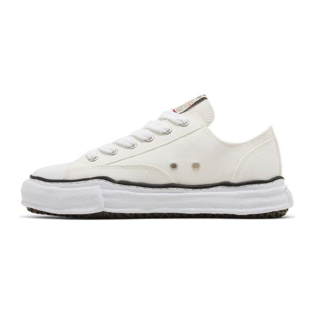 Maison Mihara Yasuhiro Peterson OG Sole Canvas Low Blanco