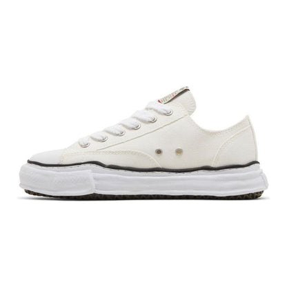 Maison Mihara Yasuhiro Peterson OG Sole Canvas Low Blanco
