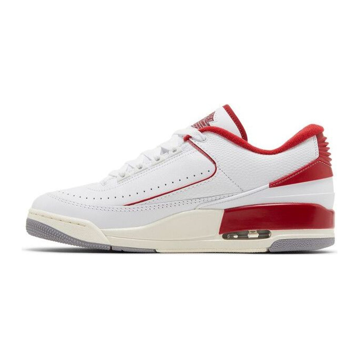 Jordan 2/3 White Varsity Red