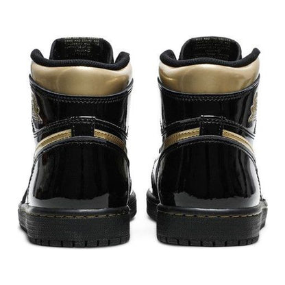 Jordan 1 Retro High Negro Metálico Dorado (2020)