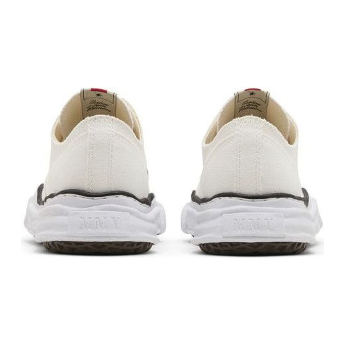 Maison Mihara Yasuhiro Peterson OG Sole Canvas Low Blanco
